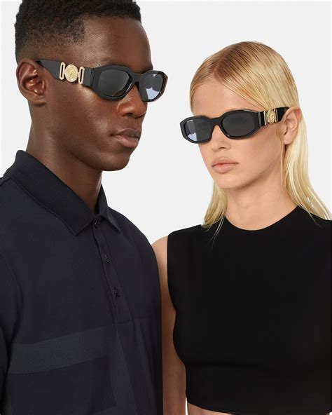 versace medusa sunglasses brown|Versace Medusa sunglasses men's.